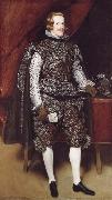 Diego Velazquez Philip IV of Spain in Brown and Silver oil painting reproduction